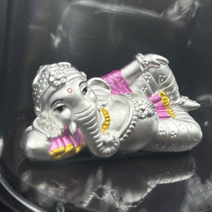 Ganesha Pure 999 Silver Murti