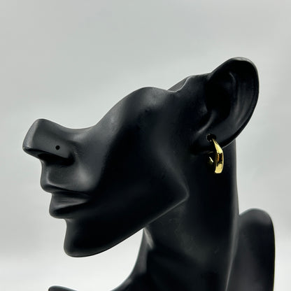 Small Hoop Earring 18k Yellow Gold Plated