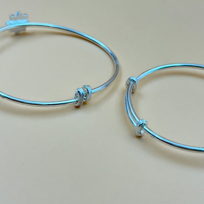 Baby Silver Bracelet / Kada - Sun Kada