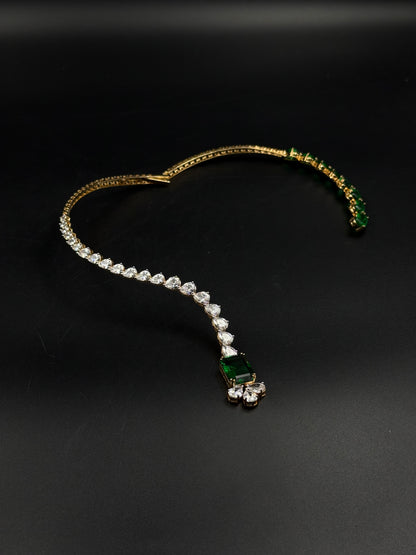 18K Gold Plated Choker Necklace For Her