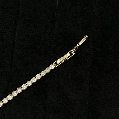 Minimal 18k Yellow Gold Plated Bracelet