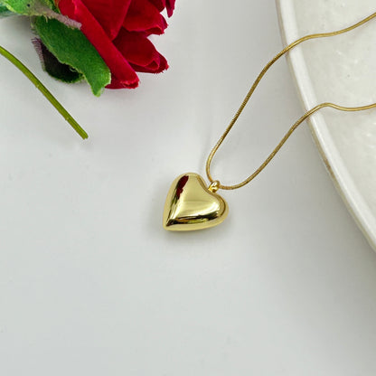 18K Gold Plated Heart Necklace