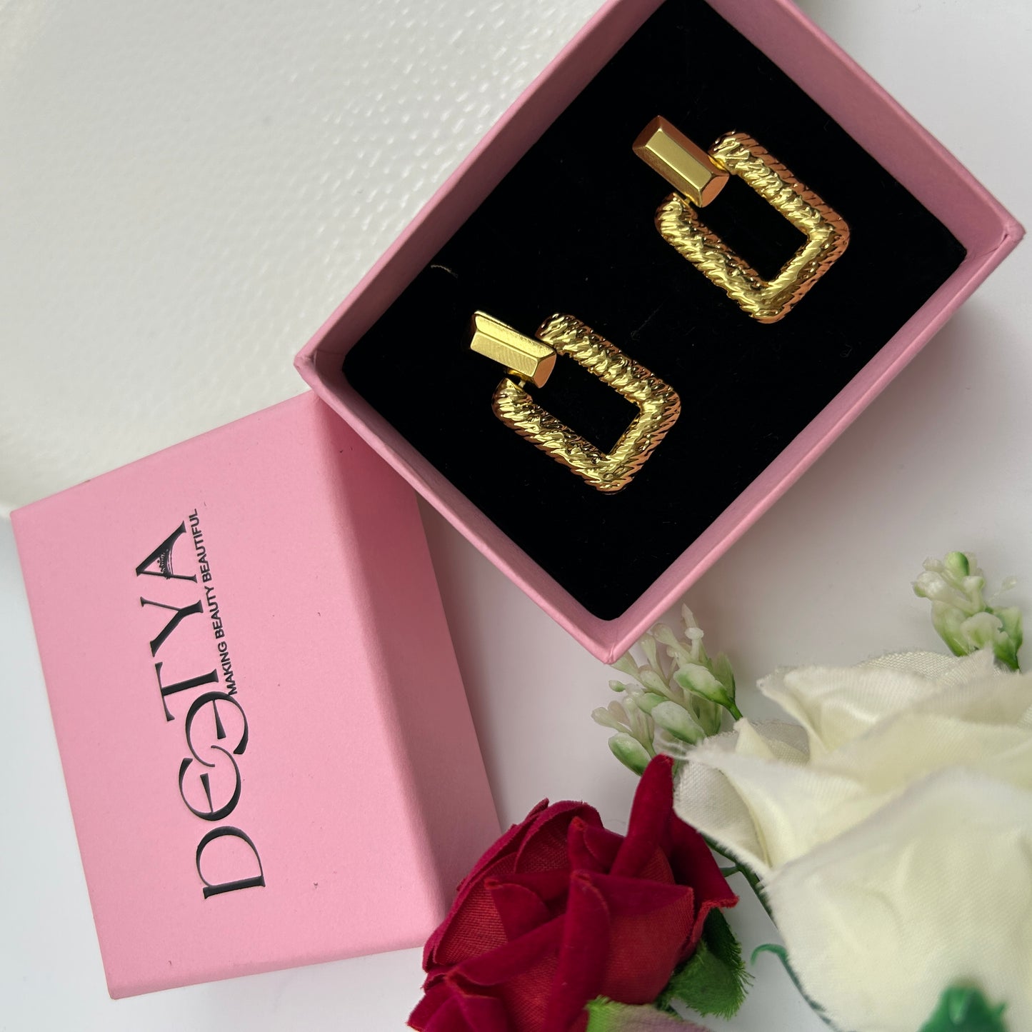 Dainty Earrings for Women 18k Gold Plated