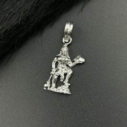 Silver Hanuman Pendant - Sterling Silver
