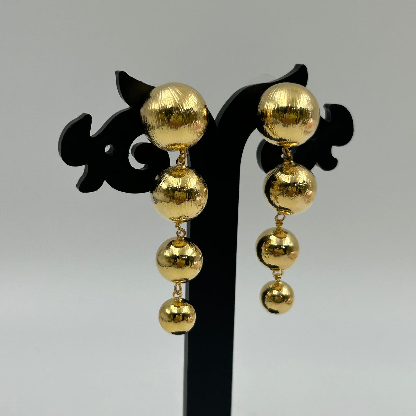 18k Gold Plated Bubble Earring Dangle Earring for Women