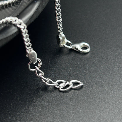Moustache BHAI Rakhi - Pure Silver Rakhi
