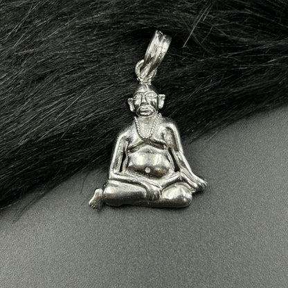 Silver Swami Samarth Pendant - Sterling Silver