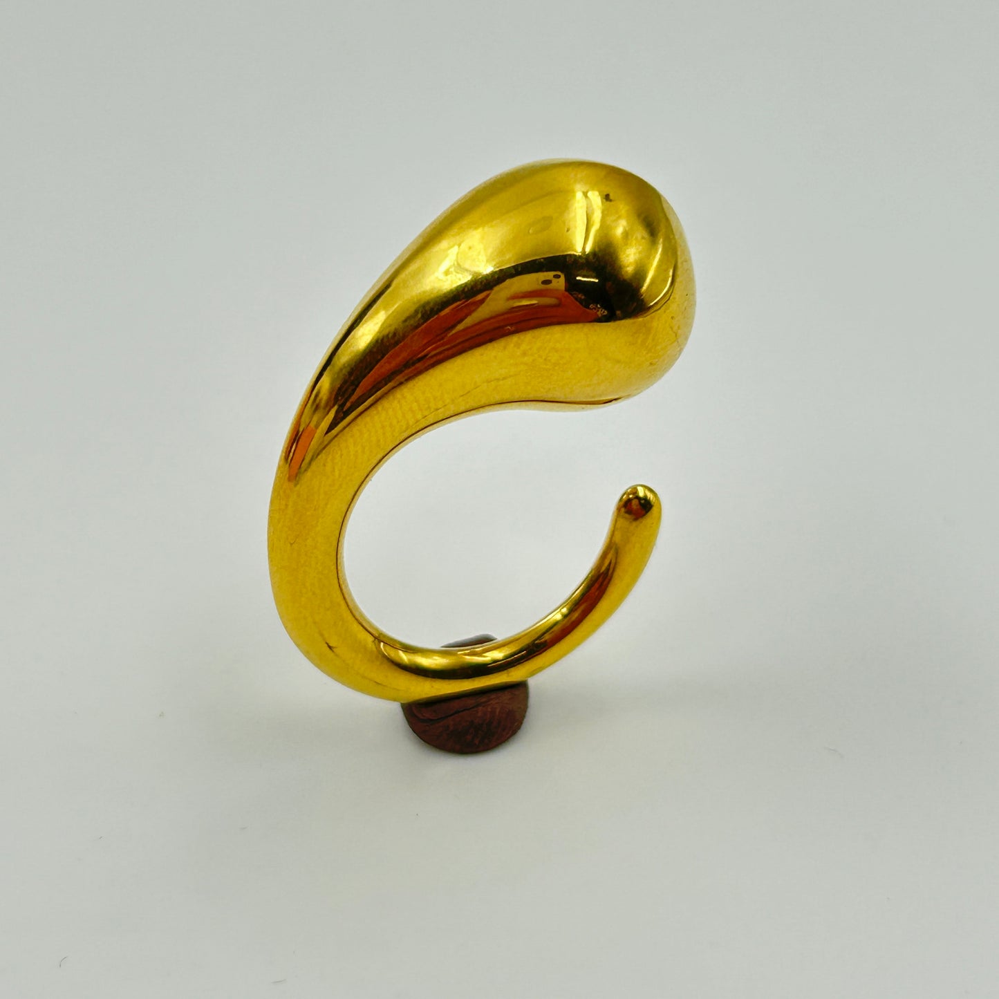 Women's Drop Ring 18k Yellow Gold Plated Ring