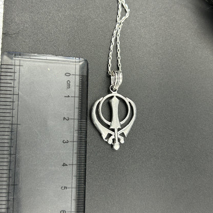 Silver Sikh Sardar Punjabi Khalsa - Sterling Silver