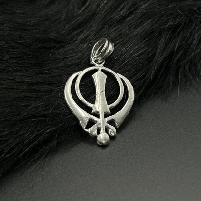 Silver Sikh Sardar Punjabi Khalsa - Sterling Silver