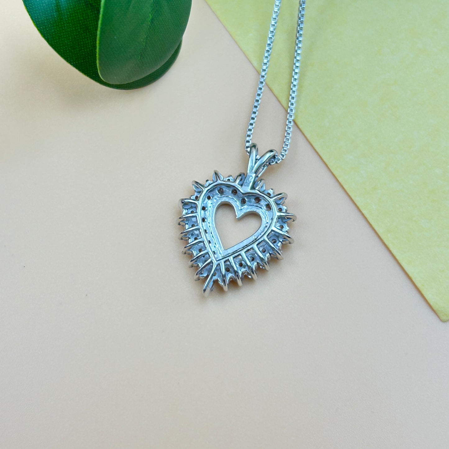 Women's Silver Heart Pendant