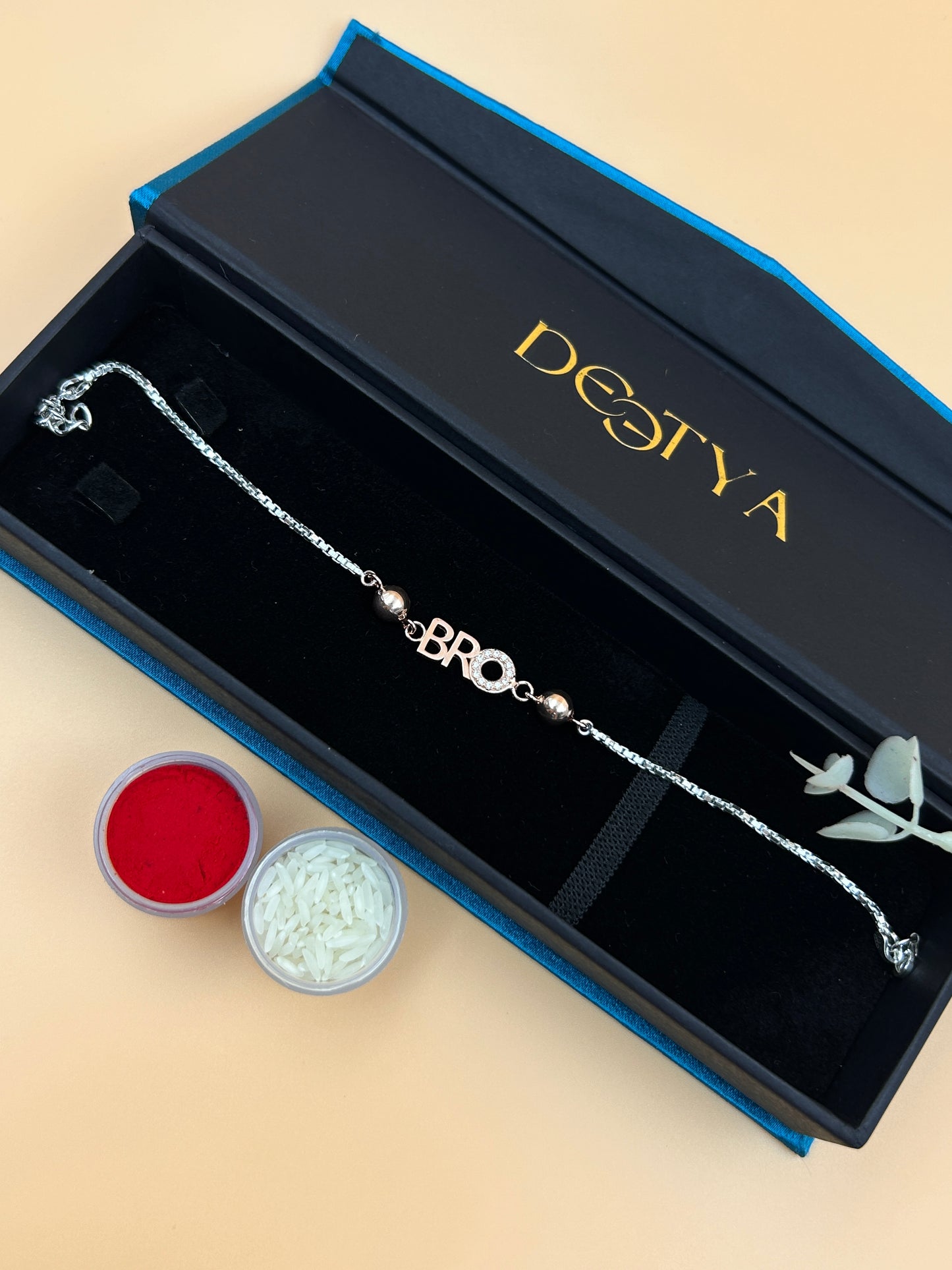 Rose Gold Rakhi - BRO rakhi