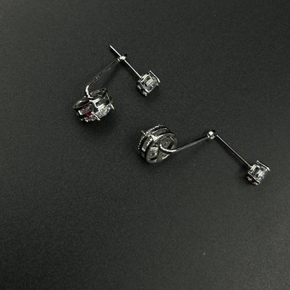 Two in One Earring 18k Gold Plated