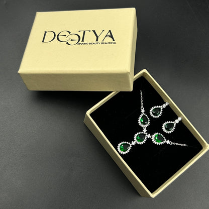 Women's Minimal Necklace Set - 925 Silver