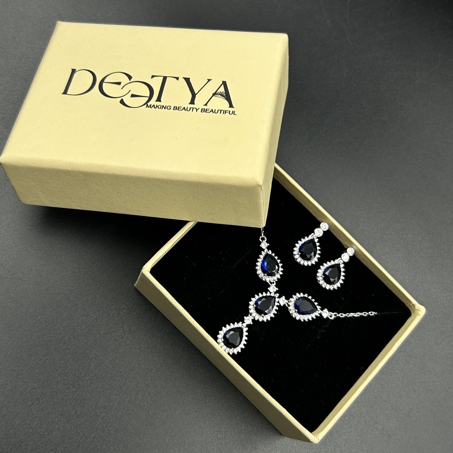 Women's Minimal Necklace Set - 925 Silver