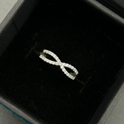 Silver Infinity Ring - Silver Adjustable Ring