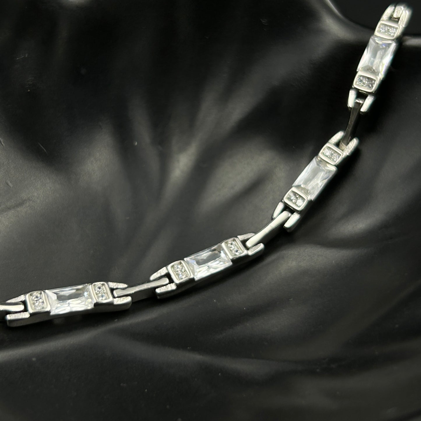 925 Silver Bracelet - Women's Diamond Bracelet