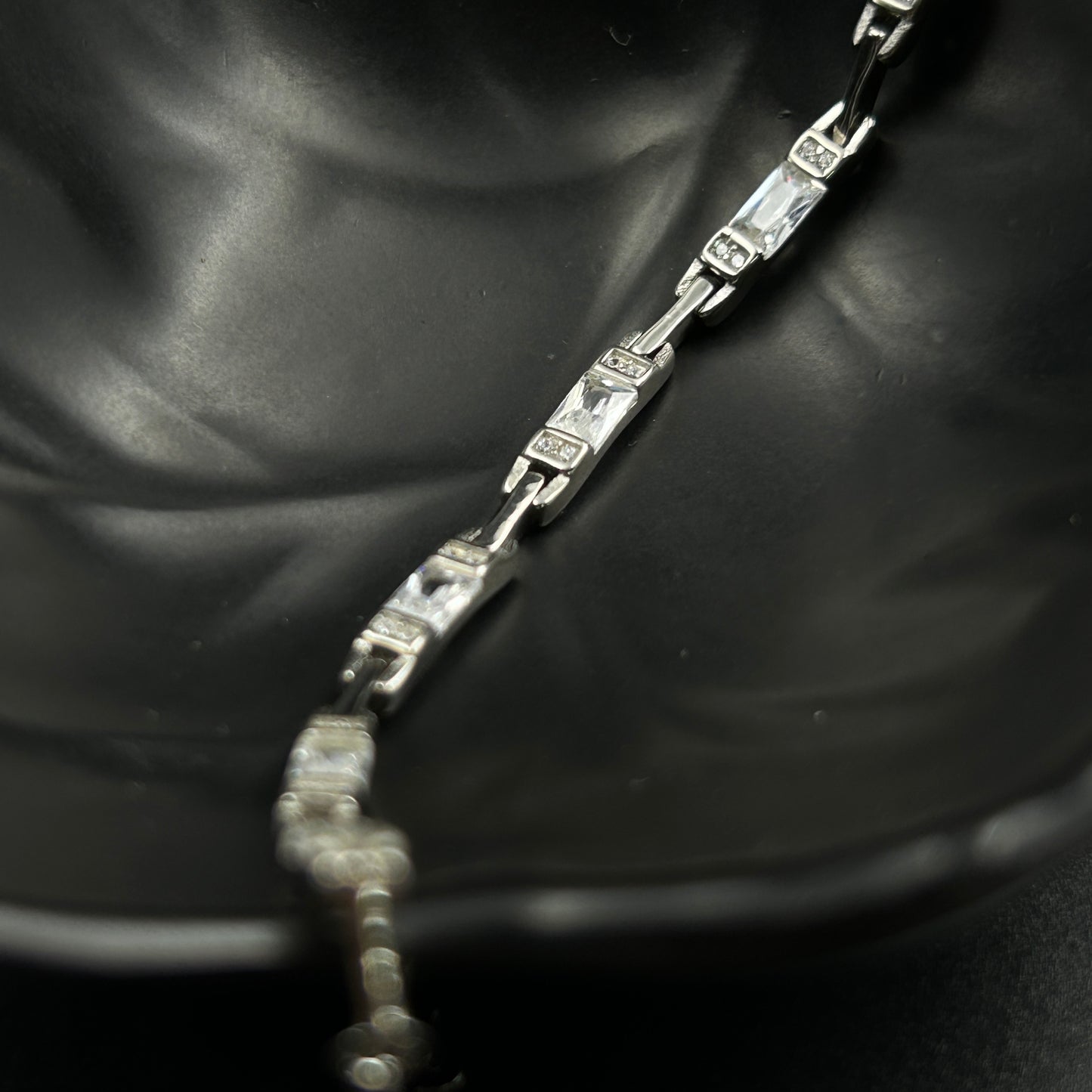 925 Silver Bracelet - Women's Diamond Bracelet