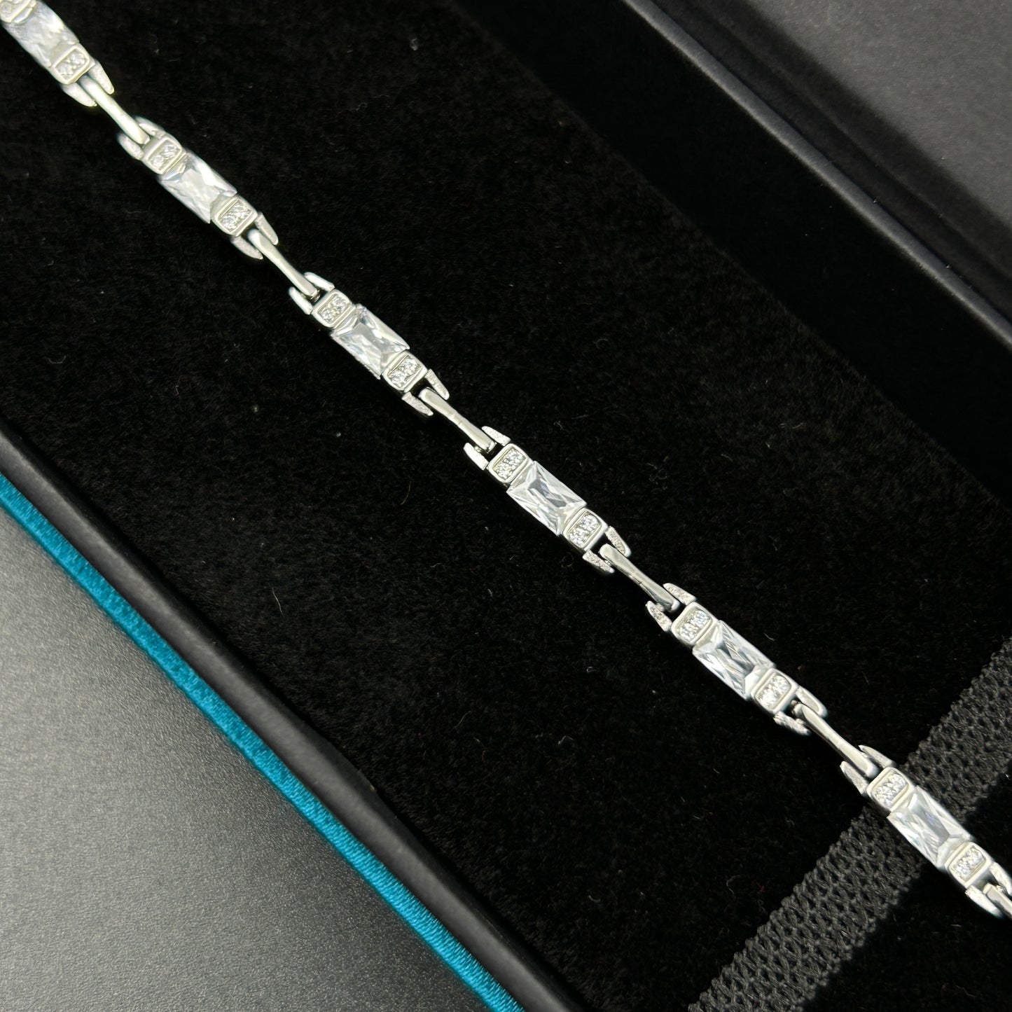 925 Silver Bracelet - Women's Diamond Bracelet