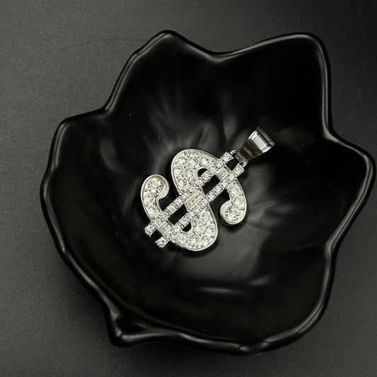 Men’s Stainless steel Dollar Pendant