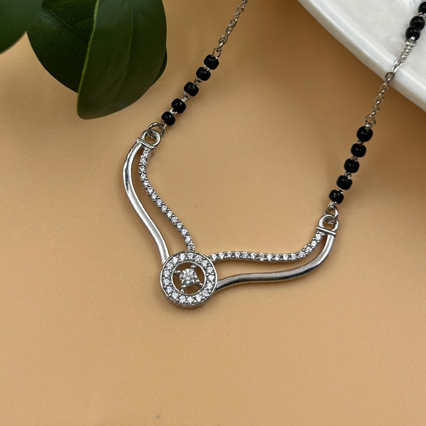 Madhuri Dixit 925 Silver Mangalsutra