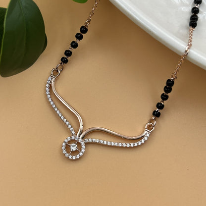 Madhuri Dixit 925 Silver Mangalsutra