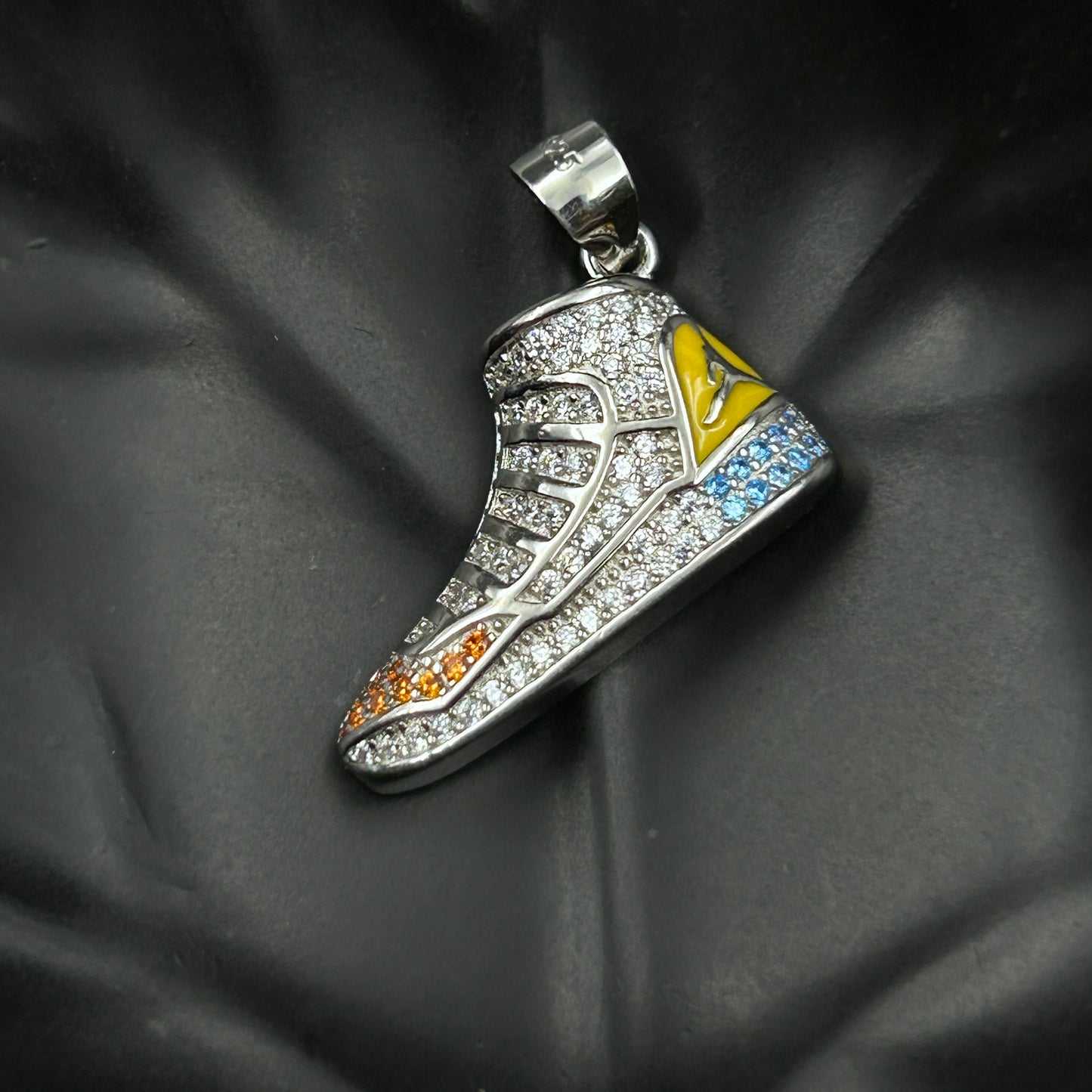 Men's Shoe Pendant - Pure Silver (1)