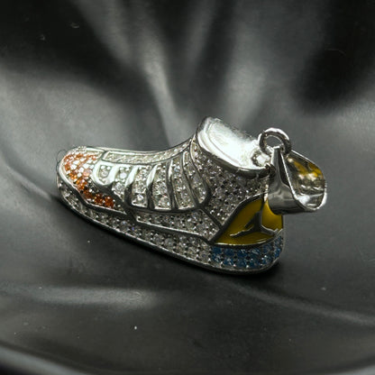 Men's Shoe Pendant - Pure Silver (1)