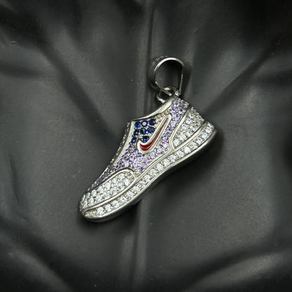 Men's Shoe Pendant - Pure Silver (2)