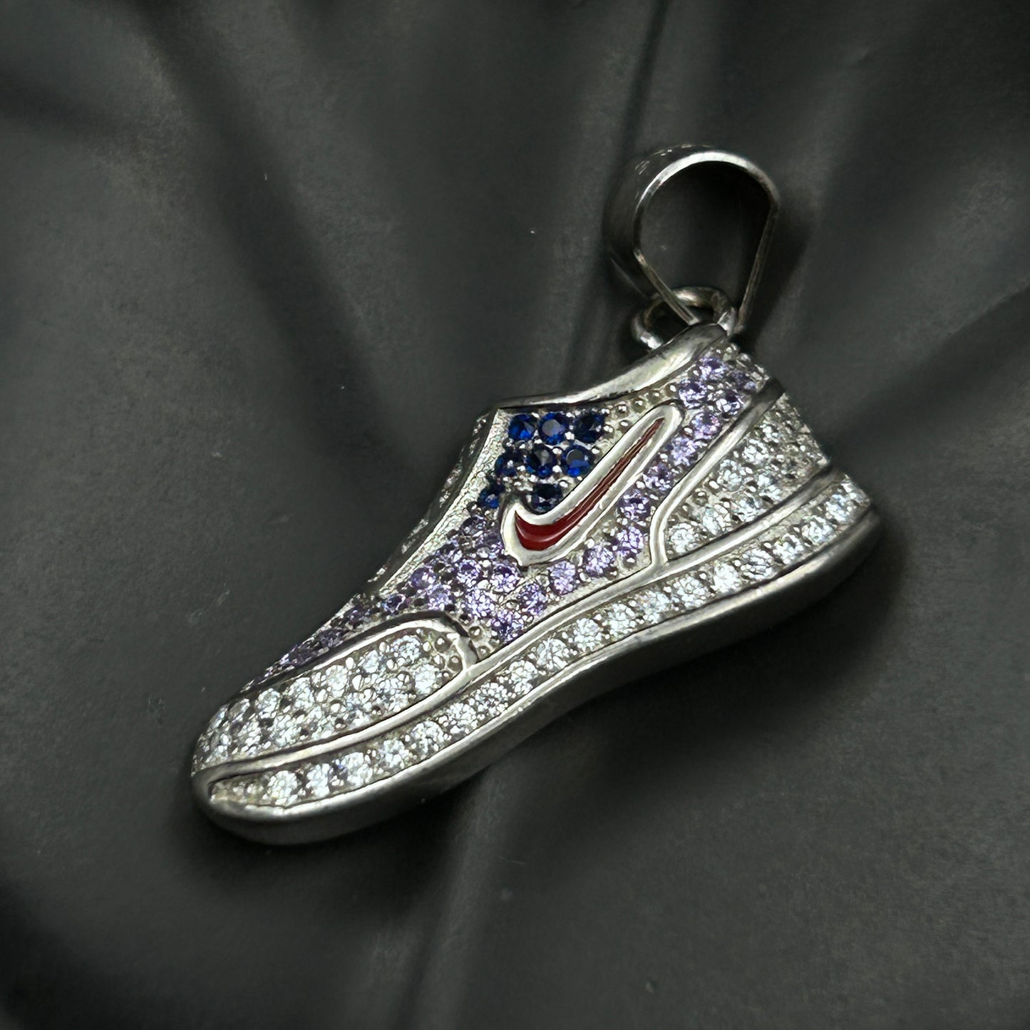 Men's Shoe Pendant - Pure Silver (2)