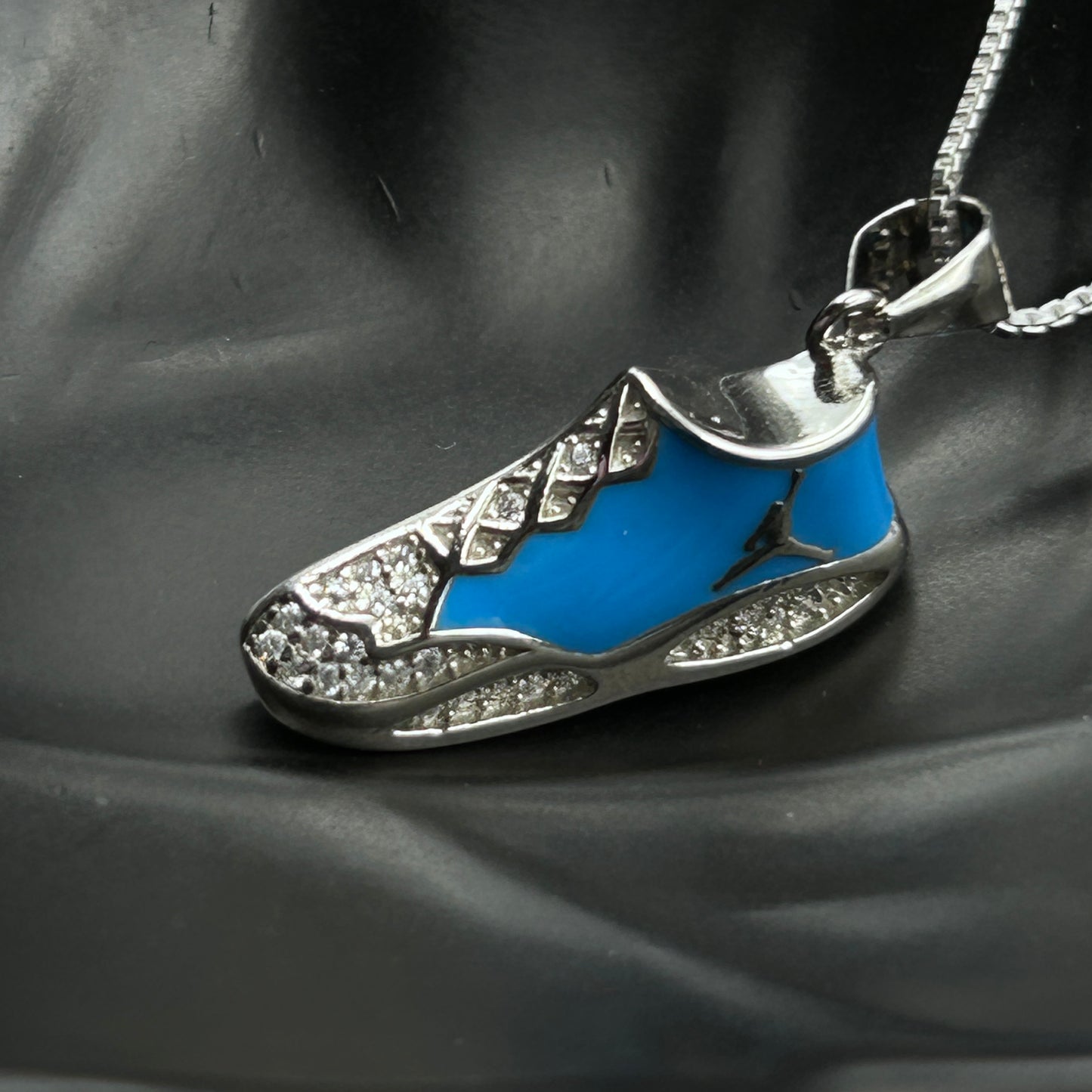 Men's Shoe Pendant - Pure Silver (3)