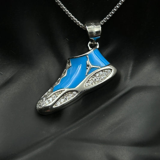 Men's Shoe Pendant - Pure Silver (3)