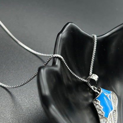 Men's Shoe Pendant - Pure Silver (3)