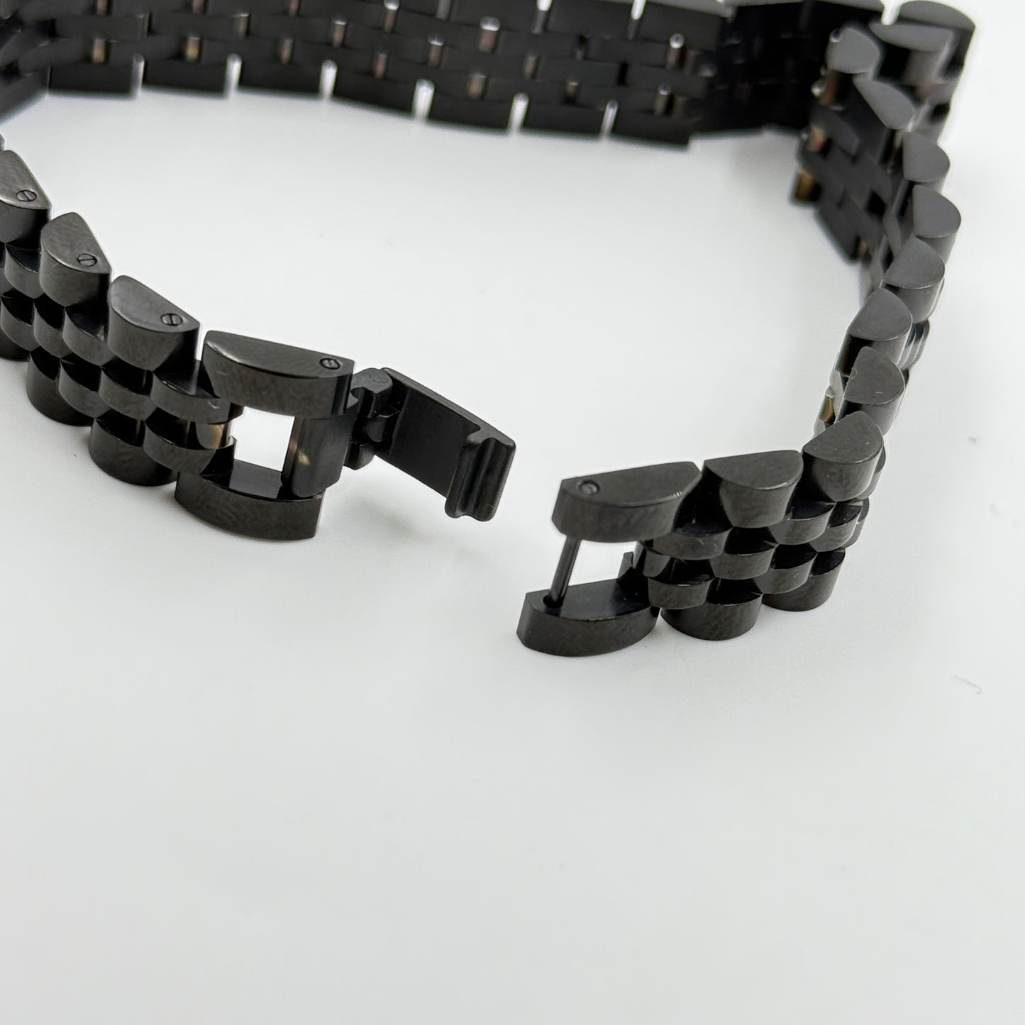 Men's Black Bracelet - Stainless Steel