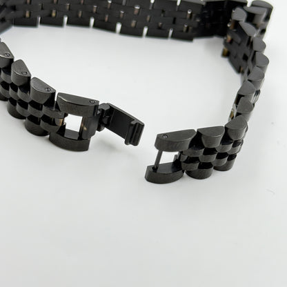 Men's Black Bracelet - Stainless Steel