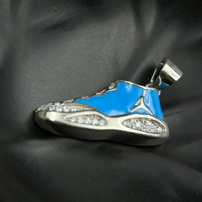 Men's Shoe Pendant - Pure Silver (3)