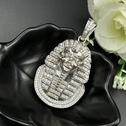 Real Moissanite Silver MUMMY Pendant