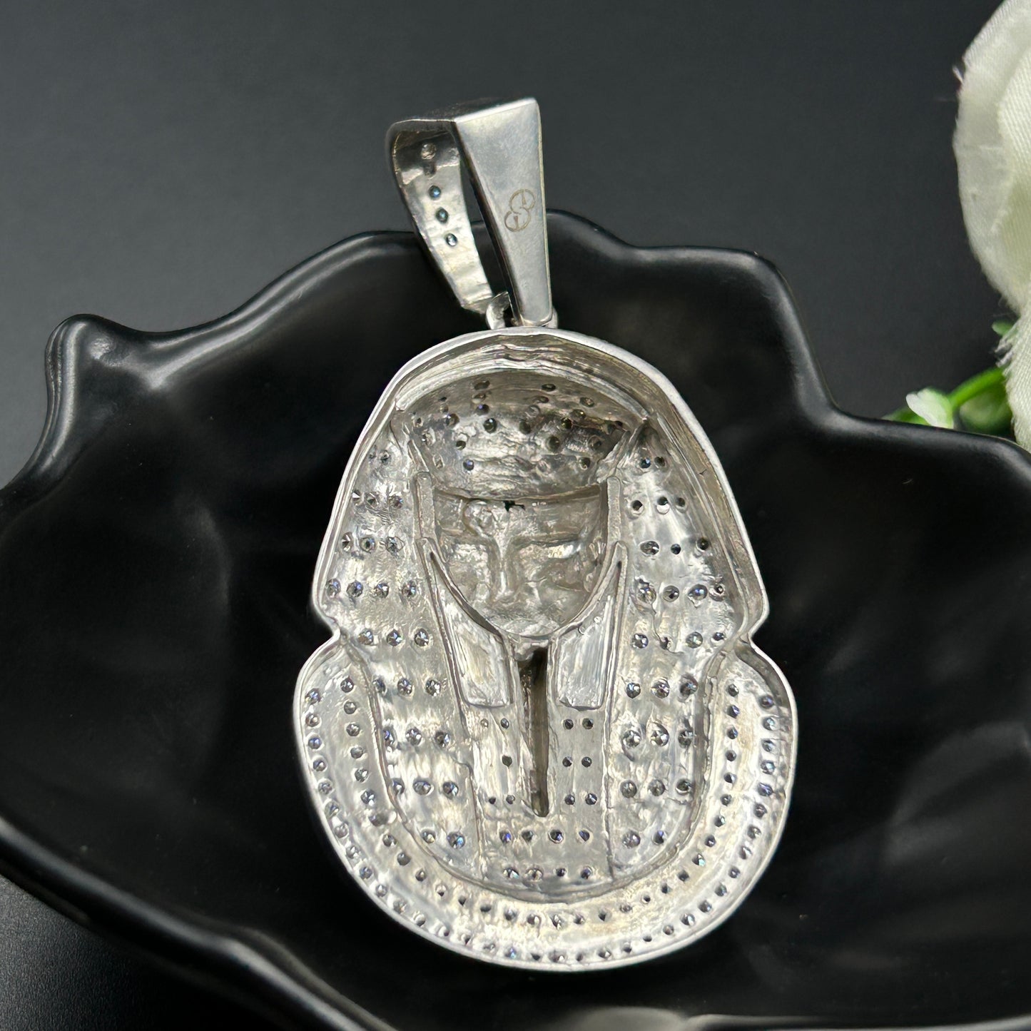 Real Moissanite Silver MUMMY Pendant