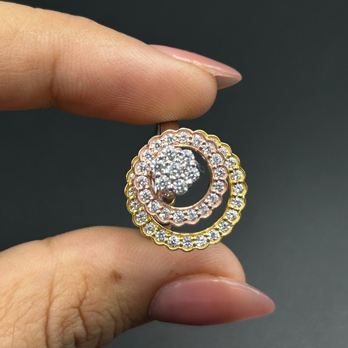 Three Tone Spin Ring