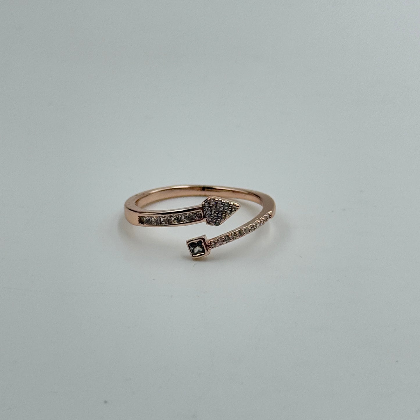 Minimal 18k Rose Gold Plated Ring