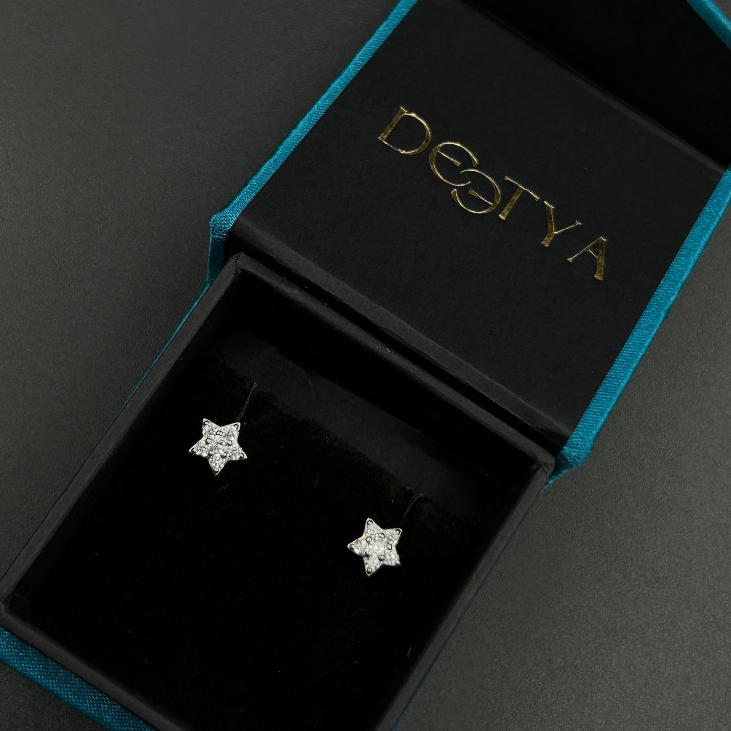 Sterling Silver STAR Stud Earrings