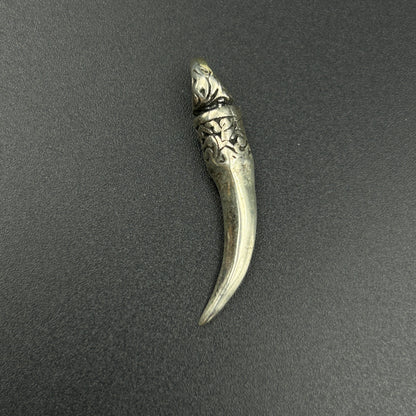 Oxodised Silver Small Sword Pendant