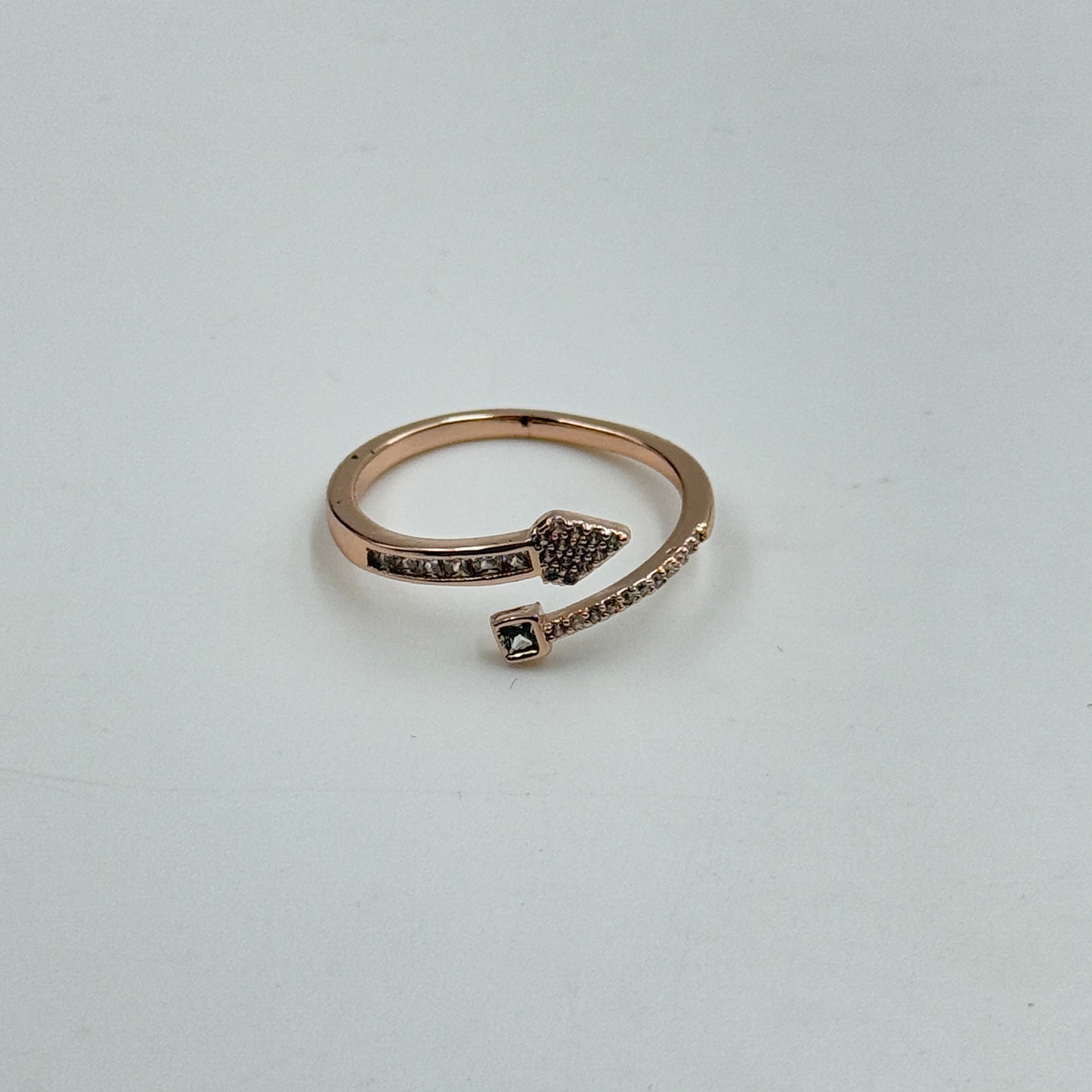 Minimal 18k Rose Gold Plated Ring