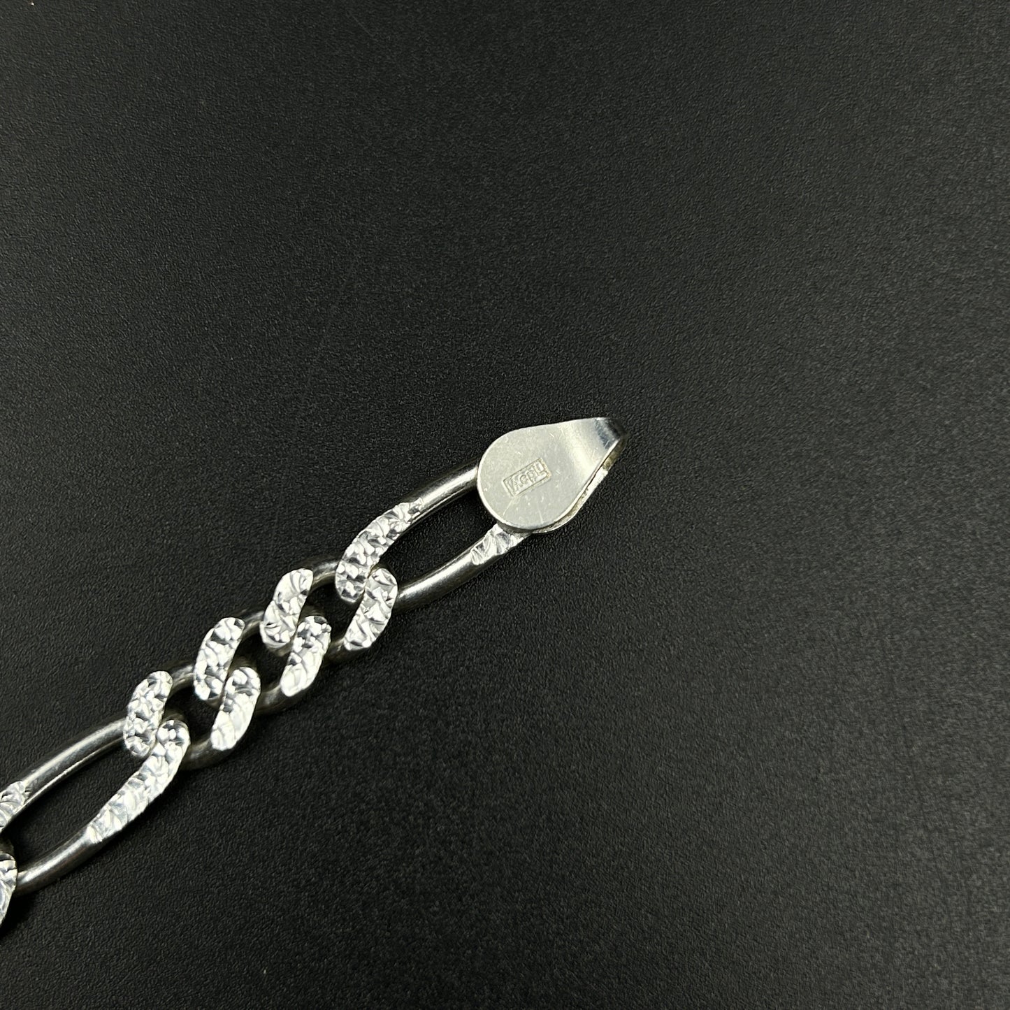 Sterling Silver Cuban Link Bracelet for Men 7''