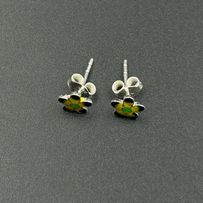 Flower Silver Earring -  Kids Earring