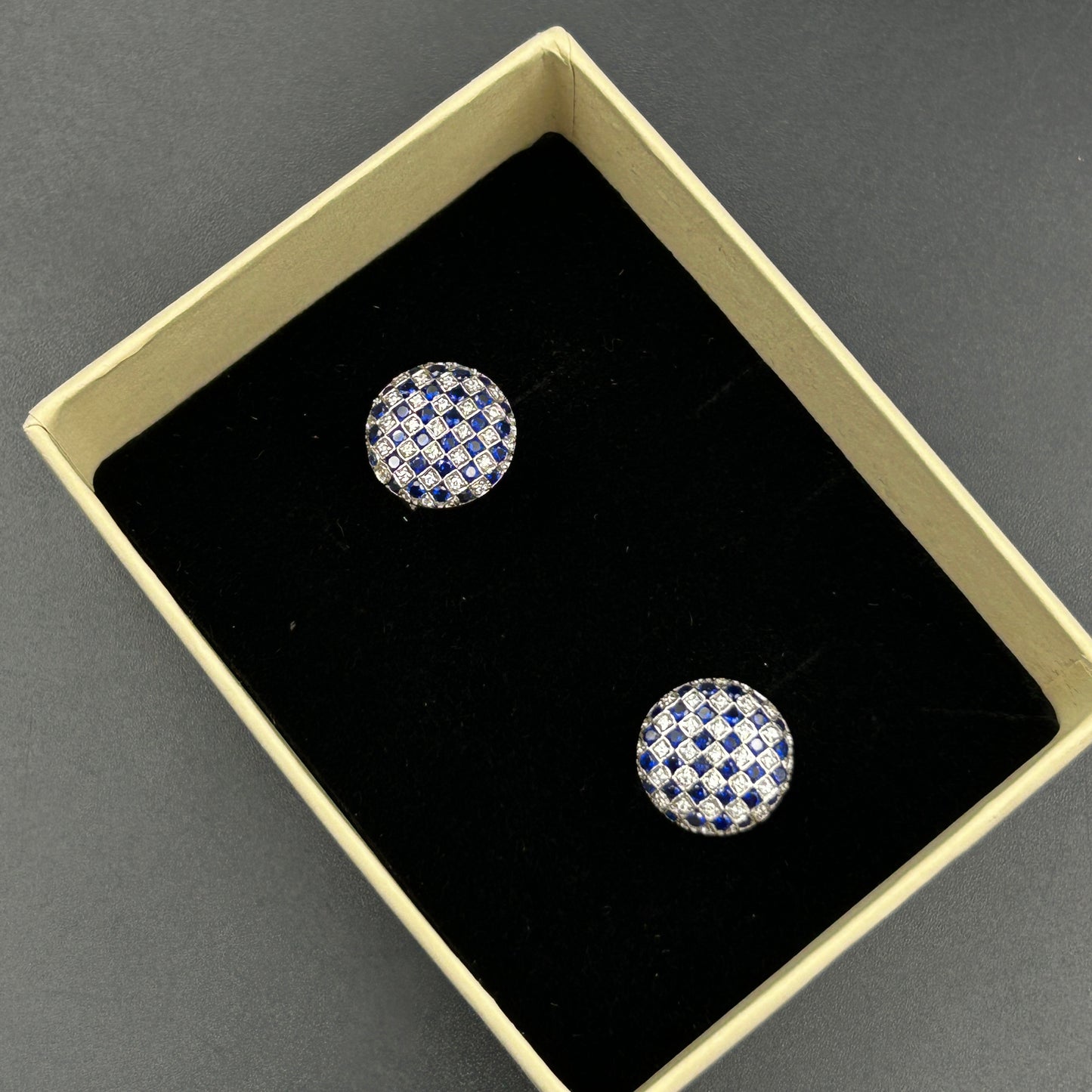 Blue Diamond Men's Cuff
