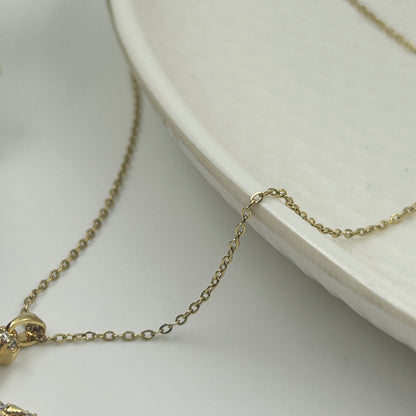 Unisex Jesus Cross Pendant 18k gold plated