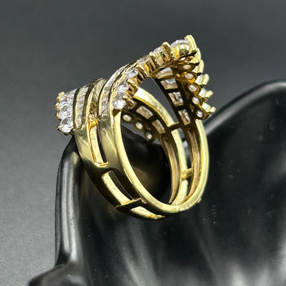 Women's Yellow Gold Ring Enhancer