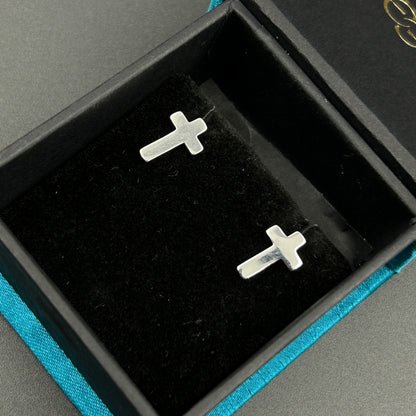 CROSS Earring - Silver Earrings