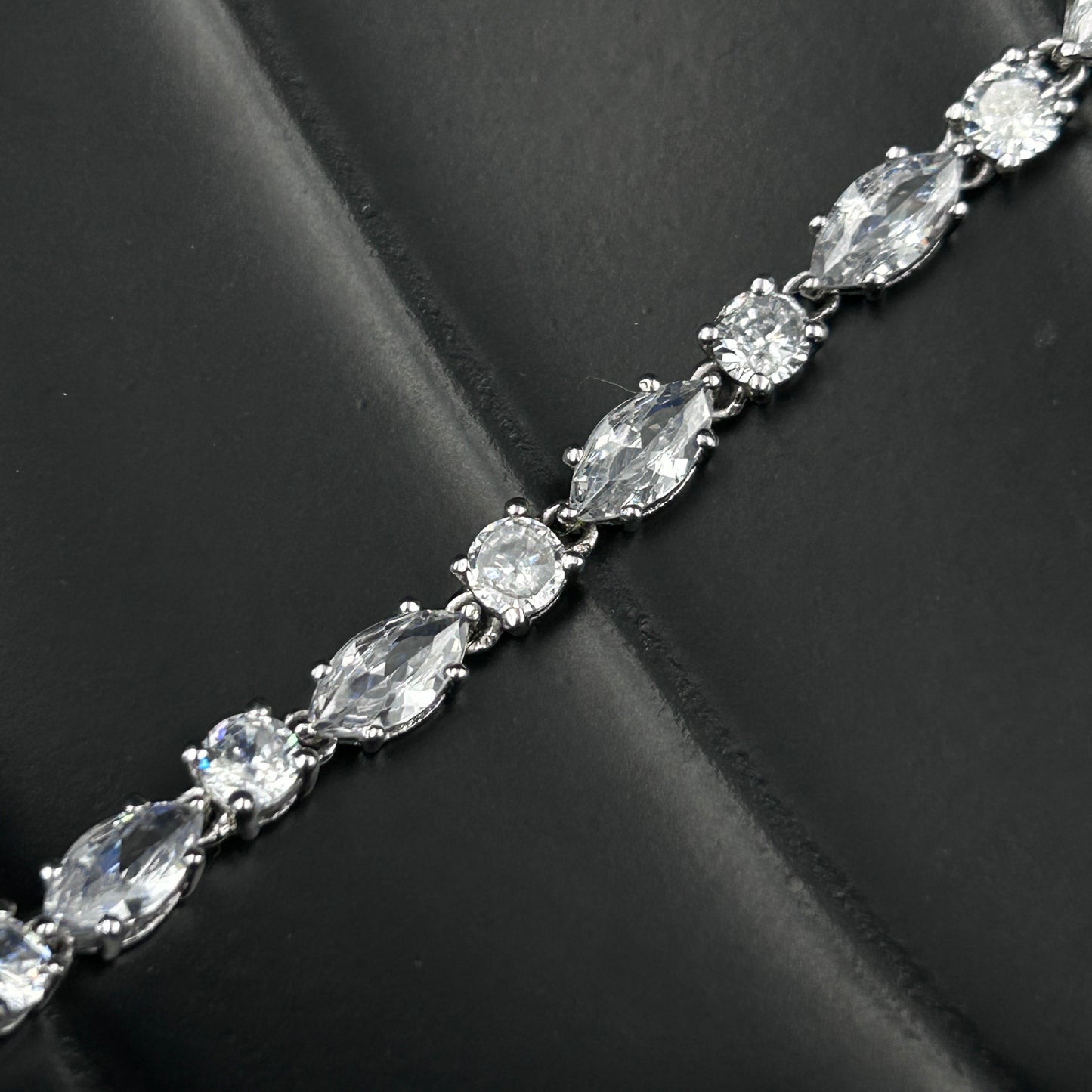 925 Silver Diamond Bracelet for Women